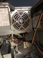 Noctua chassis fan fitted
