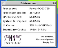 Power Macintosh G3 Sonnet